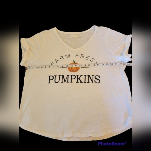 Pumpkin tee shirt - Picture 2 of 5